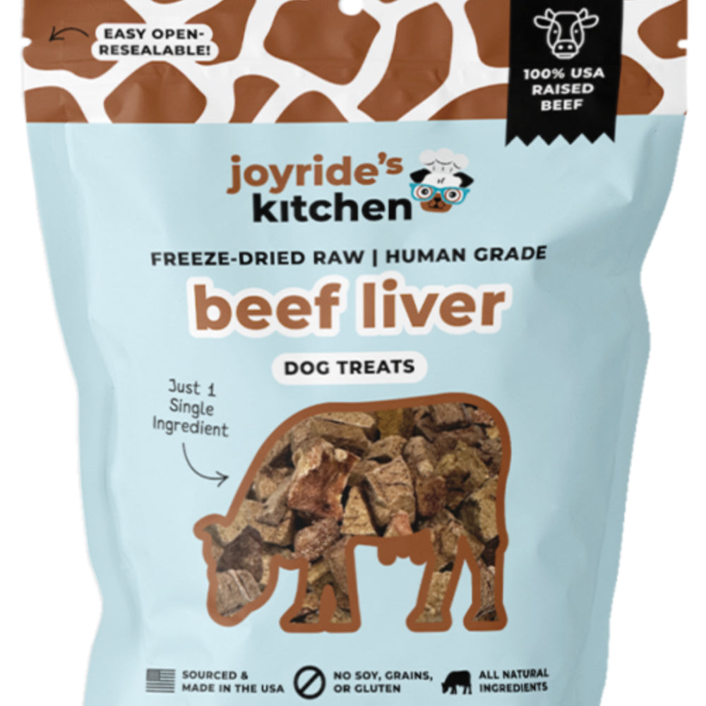 Joyride's Kitchen Beef Liver Dog Treats | Bundle