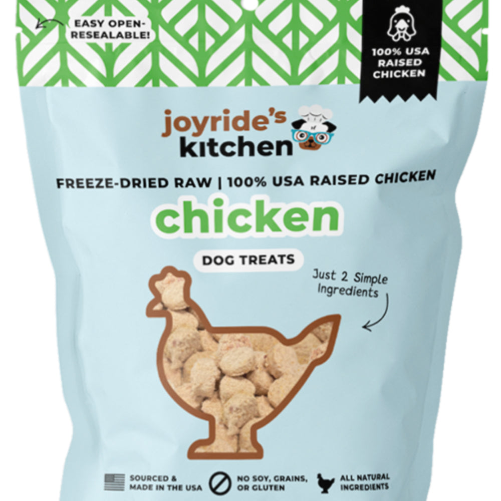 Joyride's Kitchen Premium Chicken Freeze-Dried Raw Dog Treats