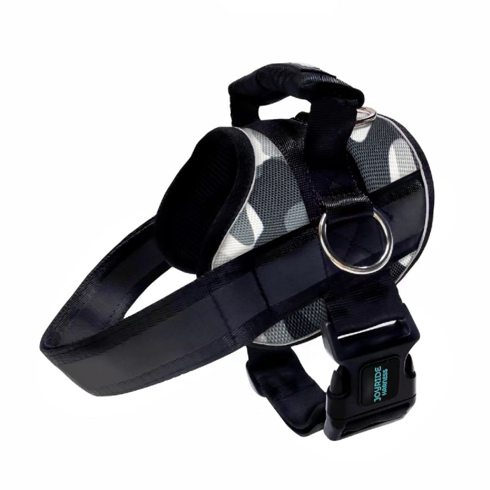 Black and White Camo Joyride Premium Advanced Dog Harness 2.0
