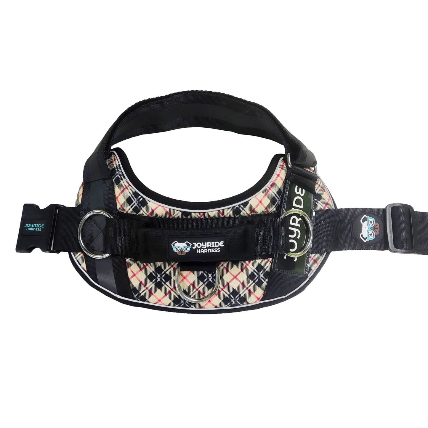 Fall Plaid Joyride Premium Advanced Dog Harness 2.0