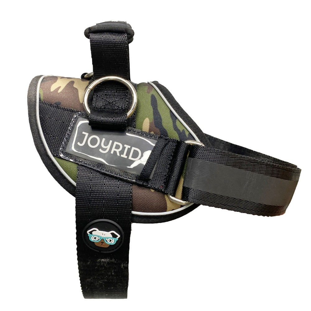 Green Camo Joyride Premium Advanced Dog Harness 2.0