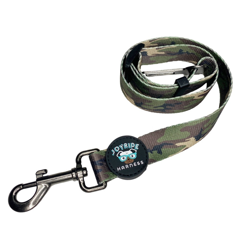 Green Camo Dog Safety Seat Belt