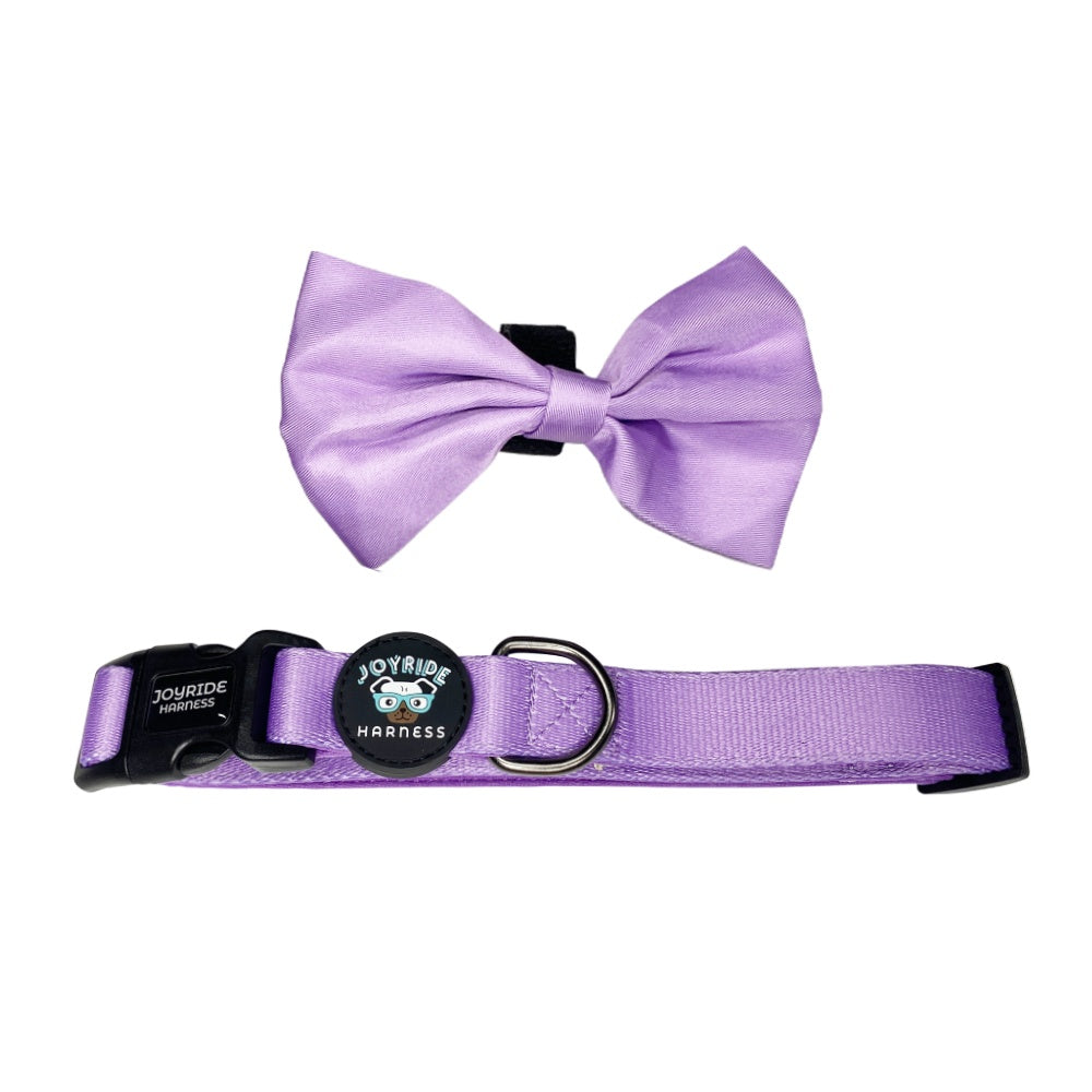 Lavender Collar ( + free removable bowtie )