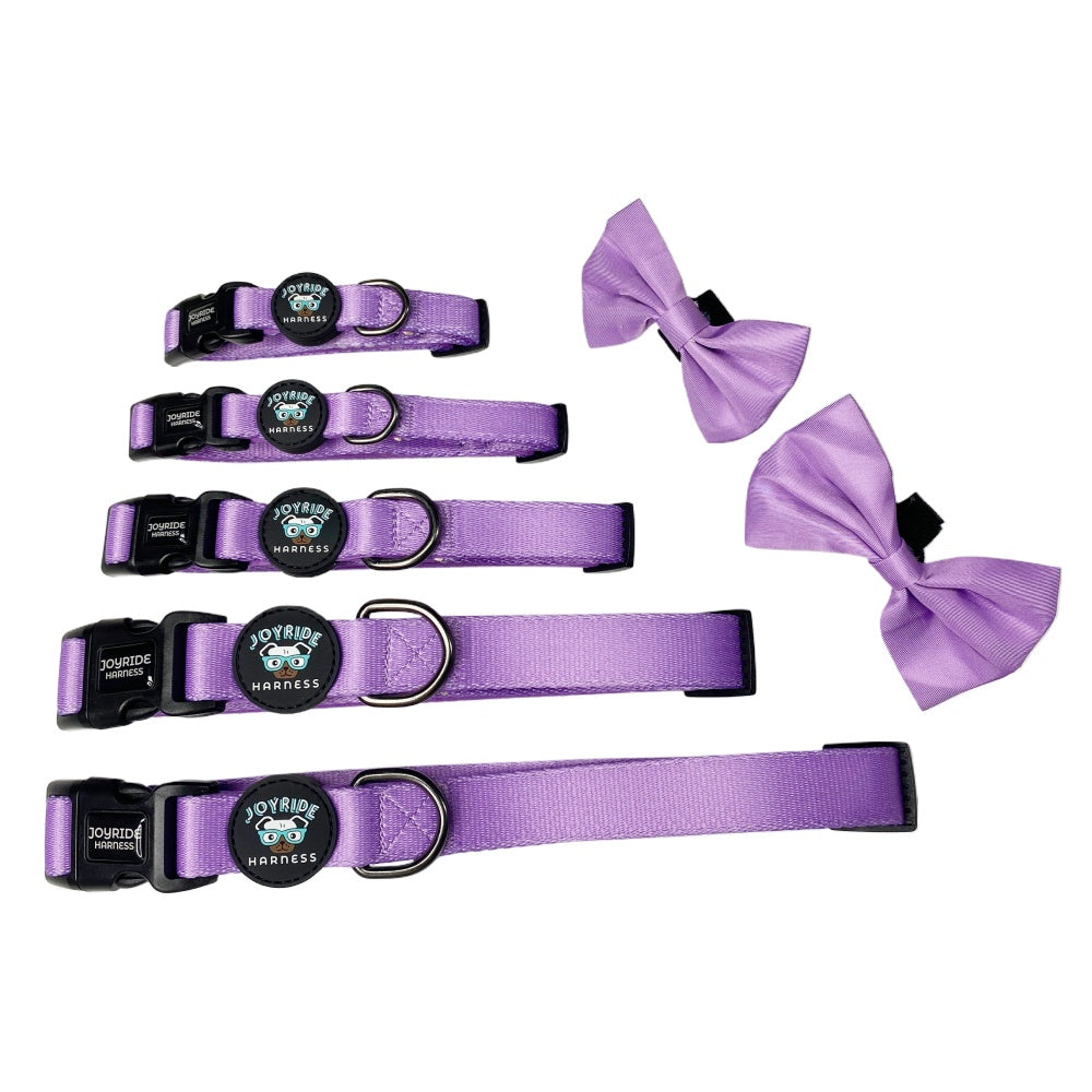 Lavender Breeze Collar ( + free removable bowtie )