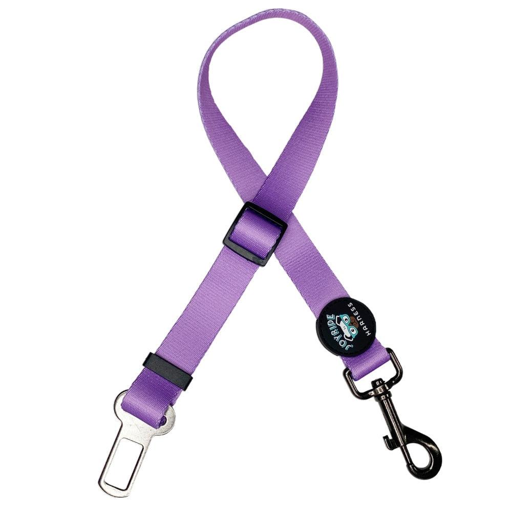 Lavender Dog Safety Seat Belt