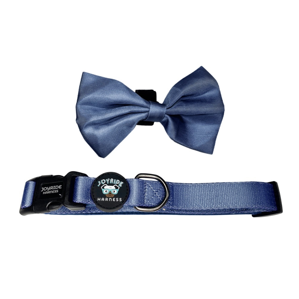 Midnight Blue Collar ( + free removable bowtie )