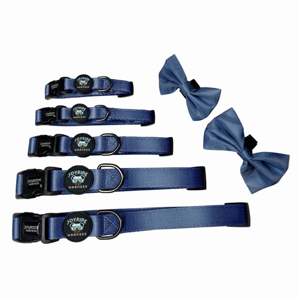 Midnight Blue Collar ( + free removable bowtie )