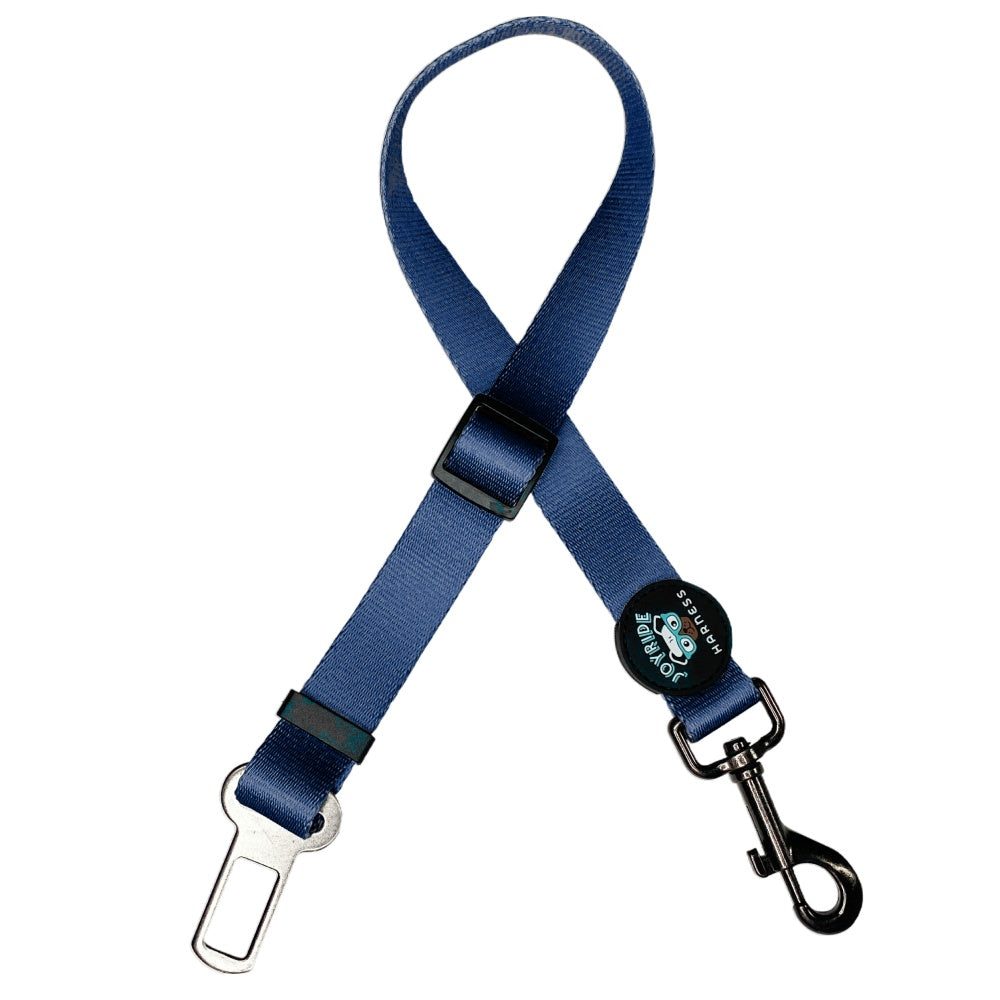 Midnight Blue Dog Safety Seat Belt