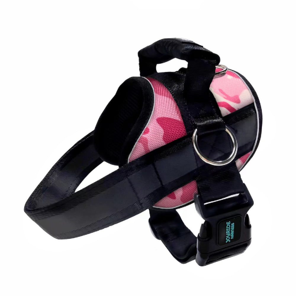 Pink Camo Joyride Premium Advanced Dog Harness 2.0