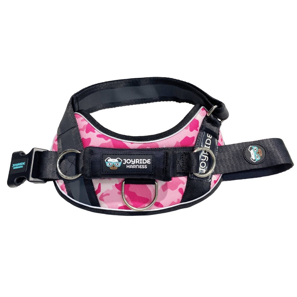 Pink Camo Joyride Premium Advanced Dog Harness 2.0
