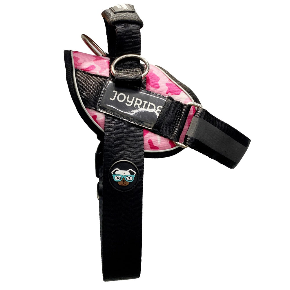 Pink Camo Joyride Premium Advanced Dog Harness 2.0