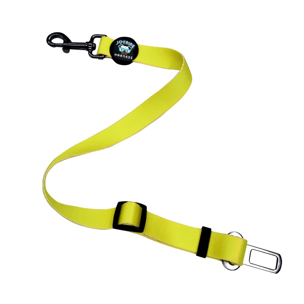 Sunshine Yellow Dog Safety Seat Belt