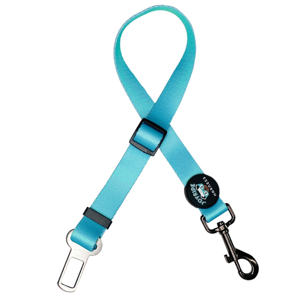 Teal Dog Safety Seat Belt