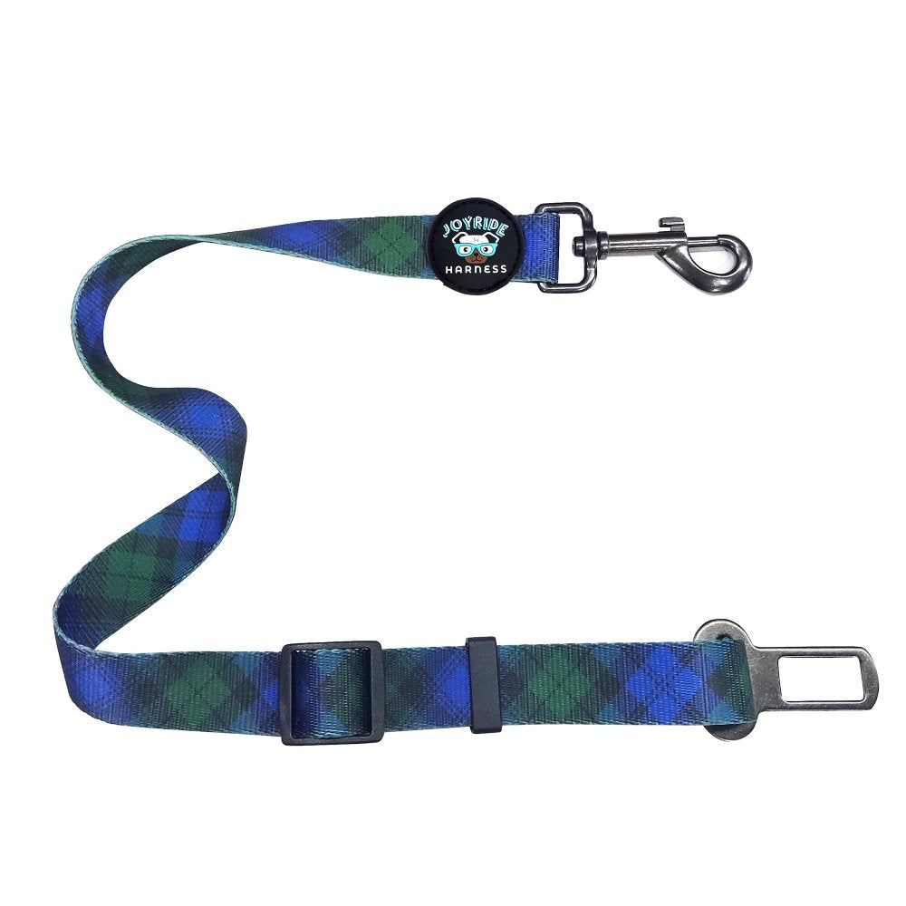 Heritage Plaid Dog Safety Seat Belt