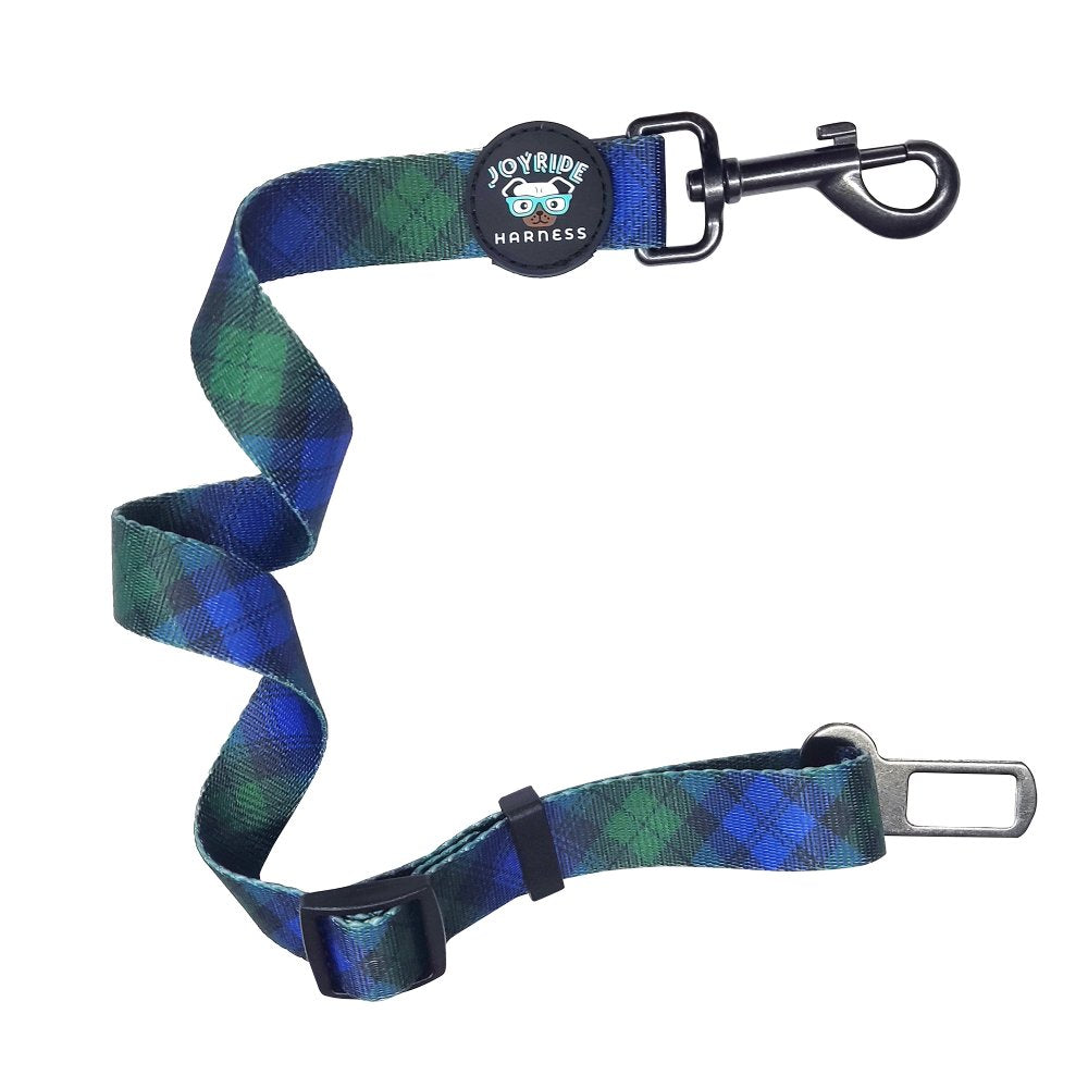 Heritage Plaid Dog Safety Seat Belt