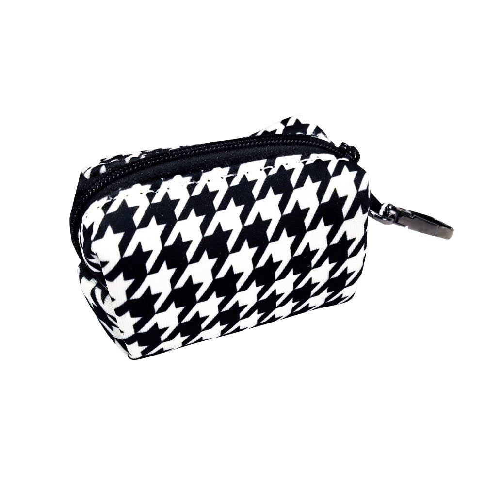 Howlin' Houndstooth Poop Bag Dispenser