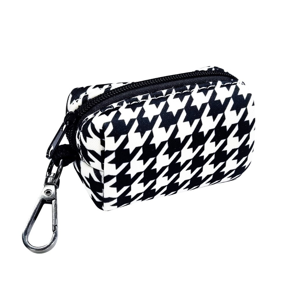 Howlin' Houndstooth Poop Bag Dispenser