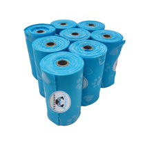 NEW Premium CORNSTARCH Biodegradable Poop Bags - 8 rolls (Leakproof)