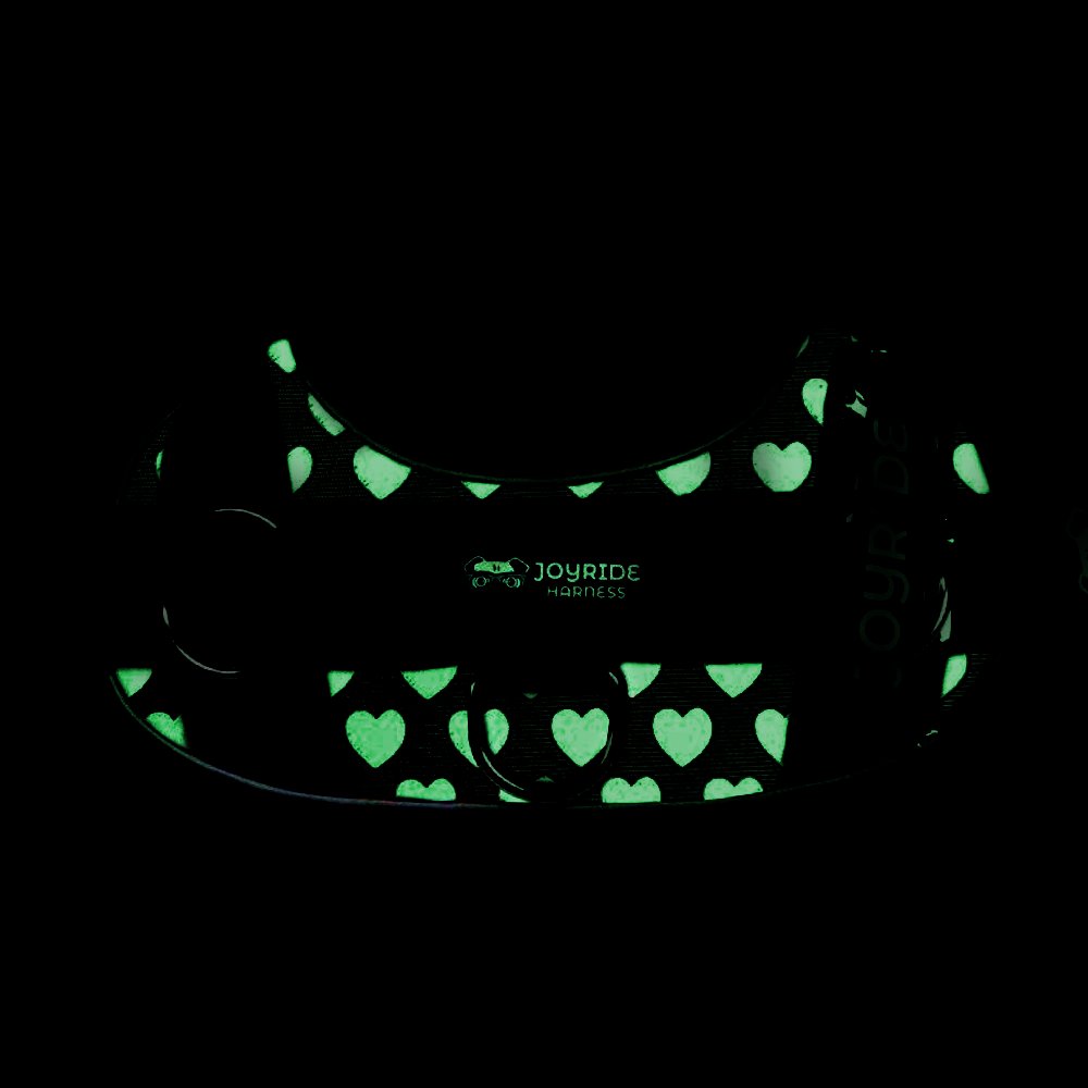 Red Hearts Joyride Premium Advanced Dog Harness 2.0