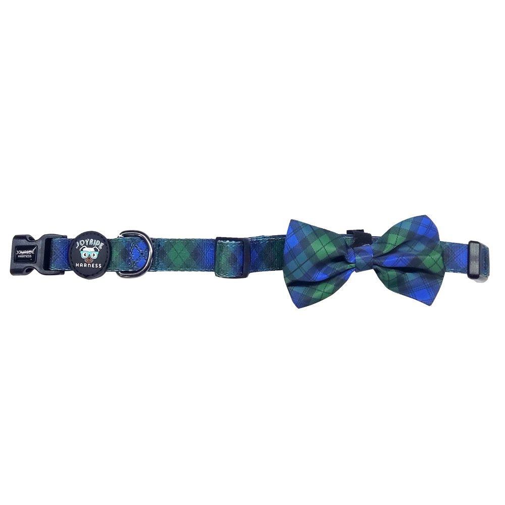 Heritage Plaid Collar ( + free removable bowtie )