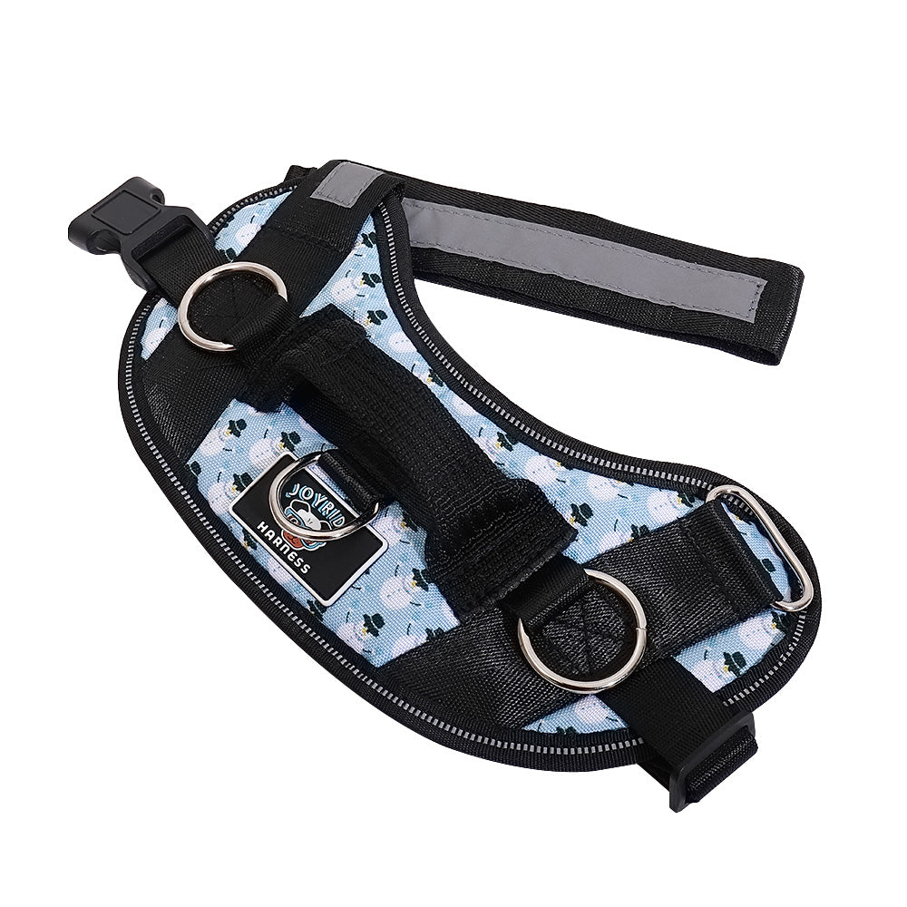 Winter Snowman Joyride Basic Essential Dog Harness 1.0
