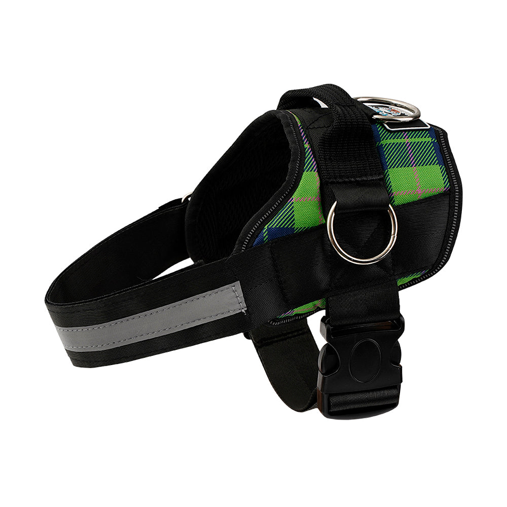 Spring Plaid Joyride Basic Essential Dog Harness 1.0