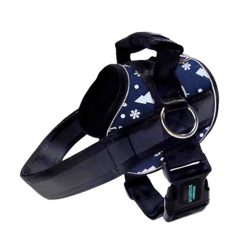 Navy Wonderland Joyride Premium Advanced Dog Harness 2.0