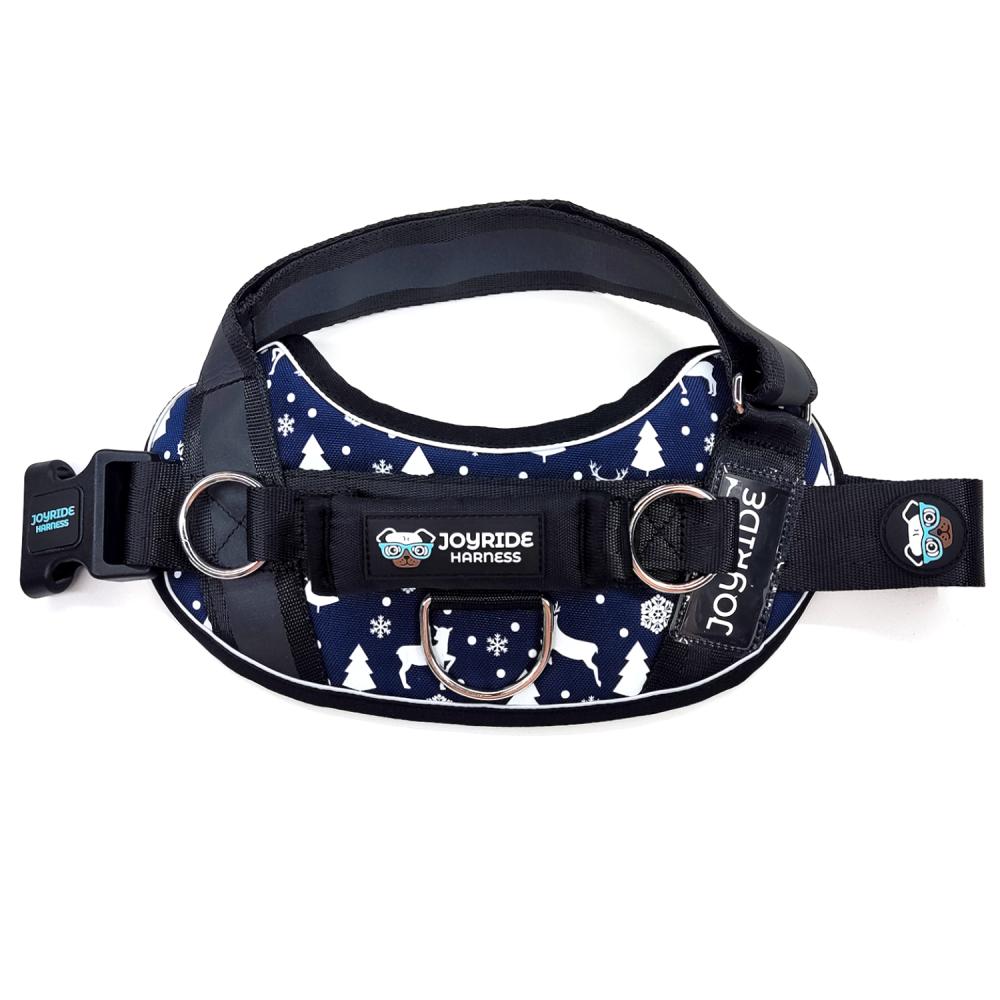 Navy Wonderland Joyride Premium Advanced Dog Harness 2.0
