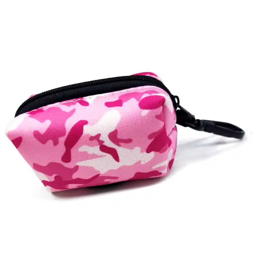 Pink Camo Poop Bag Dispenser