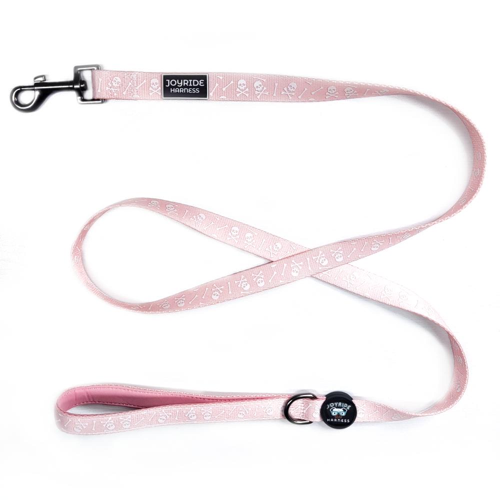 Pink Skulls Matching Dog Leash