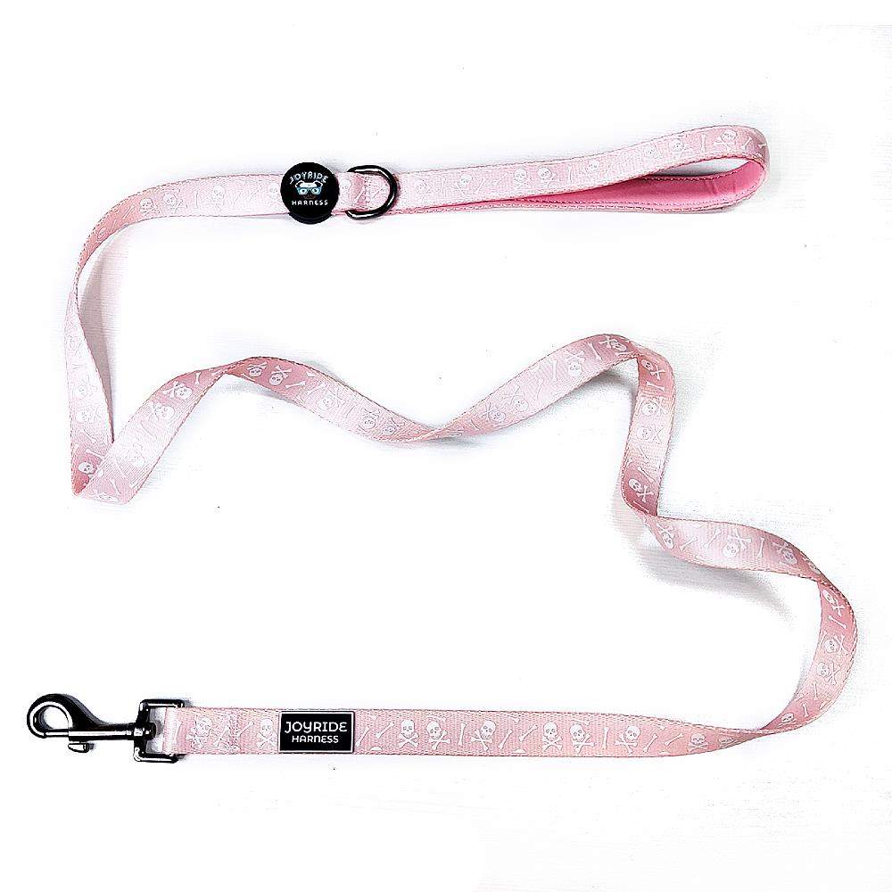 Pink Skulls Matching Dog Leash