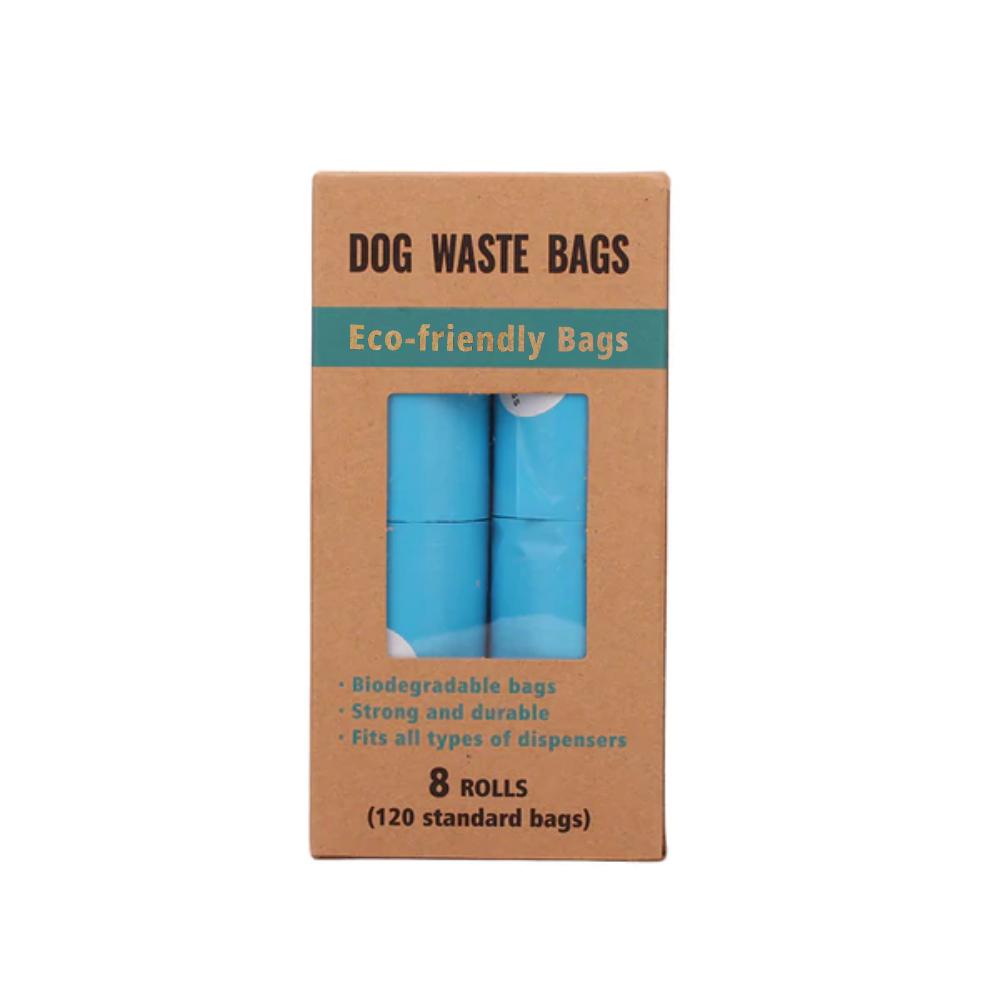 Scented Poop Bags - 8 Rolls 9X13 Leakproof