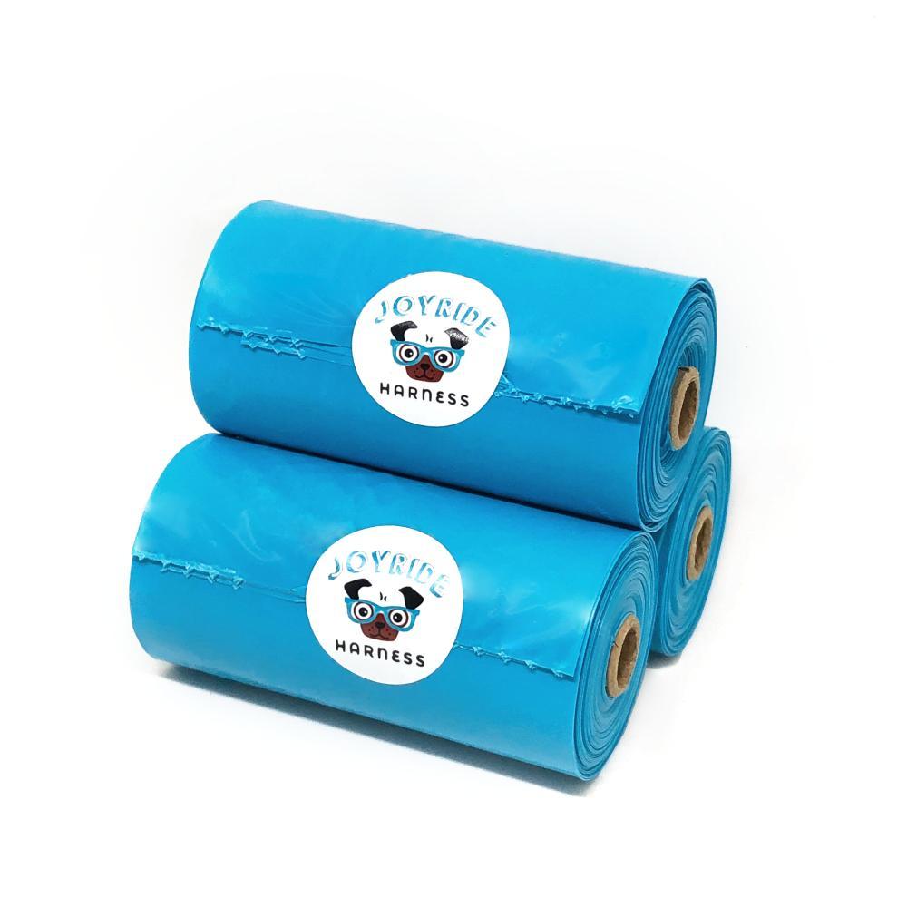 Scented Poop Bags - 8 Rolls 9X13 Leakproof