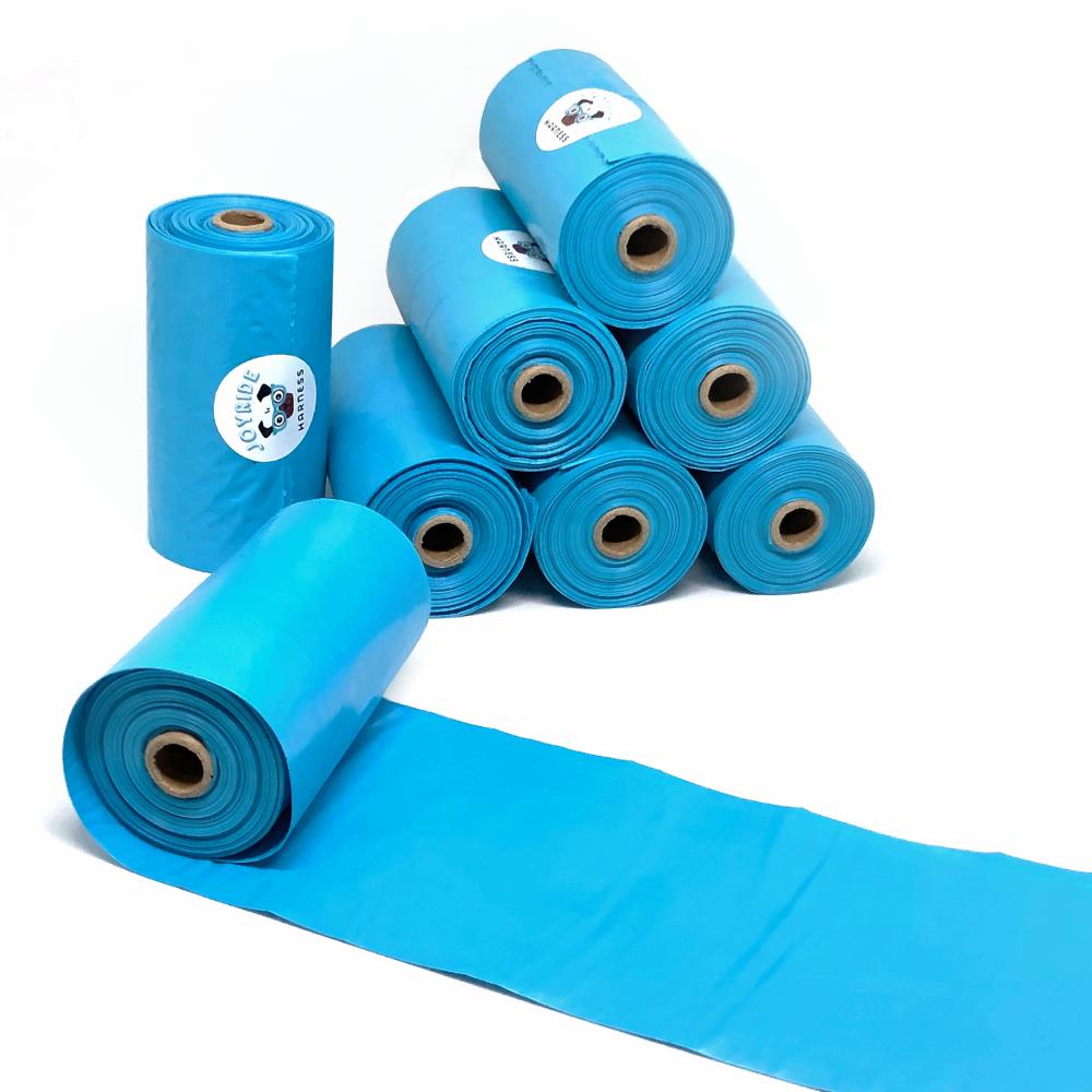 Scented Poop Bags - 8 Rolls 9X13 Leakproof