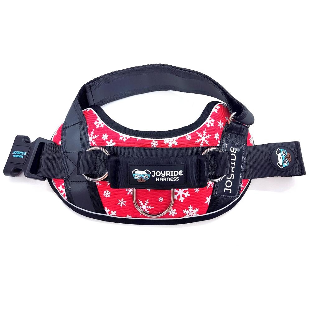 Red Snowflake Joyride Premium Advanced Dog Harness 2.0
