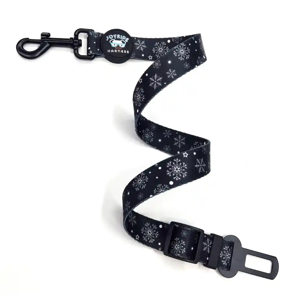 Winter Snowflake Dog Safety Seat Belt