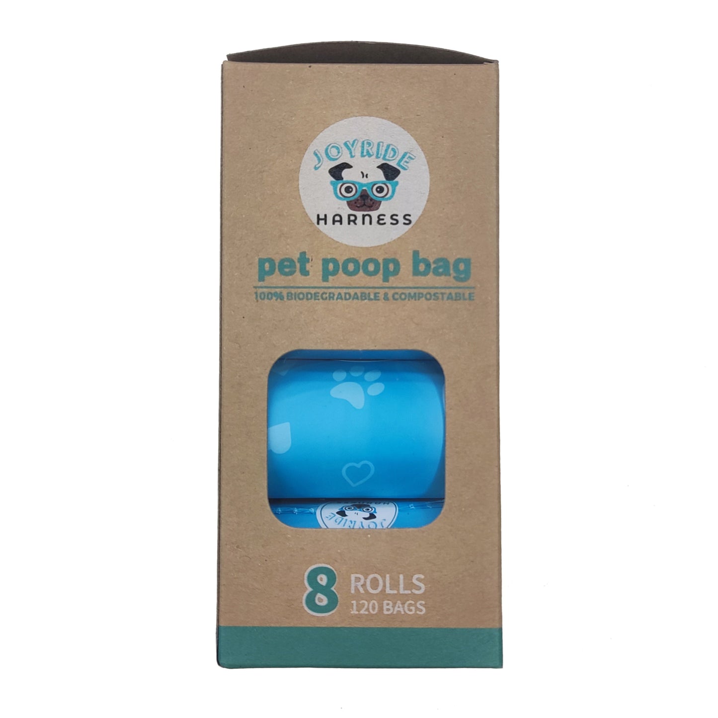 NEW Premium CORNSTARCH Biodegradable Poop Bags - 8 rolls (Leakproof) 10.00% Off Auto renew