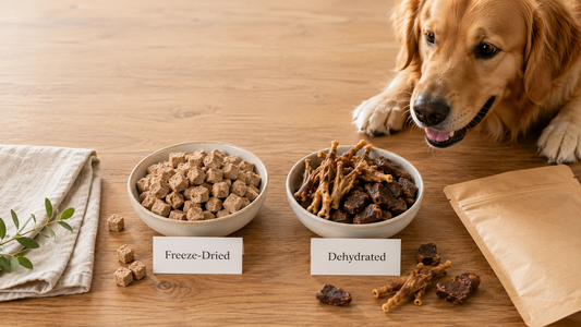 Freeze-Dried vs. Dehydrated Dog Treats: What's the Difference?