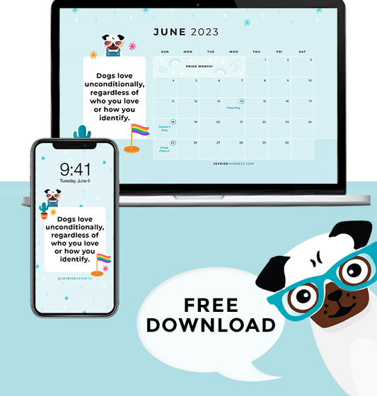 June 2023 FREE DESKTOP & MOBILE WALLPAPER FOR DOG LOVERS