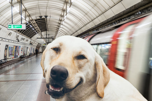 Dogs Banned By NYC Subway Unless They Fit In A Bag, Dog Owners Make It Work