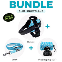 Blue Snowflake Dog Harness 2.0 | Winter Clearance Bundle
