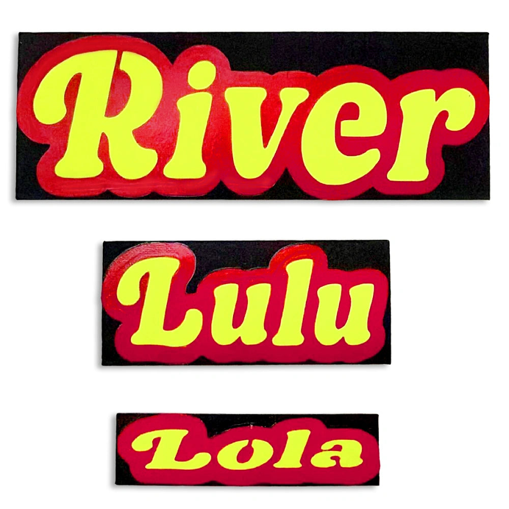 Exclusive Custom Name Tag