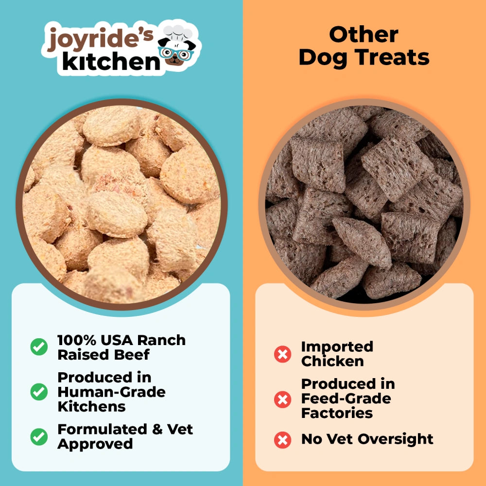 Joyride's Kitchen Premium Chicken Freeze-Dried Raw Dog Treats