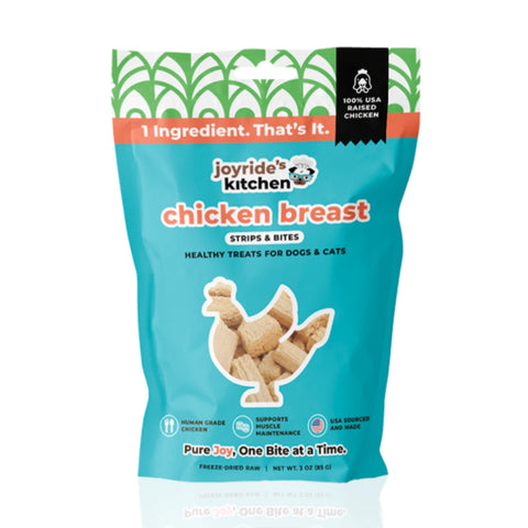 Joyride's Kitchen Premium Chicken Breast Freeze-Dried Raw Dog Treats