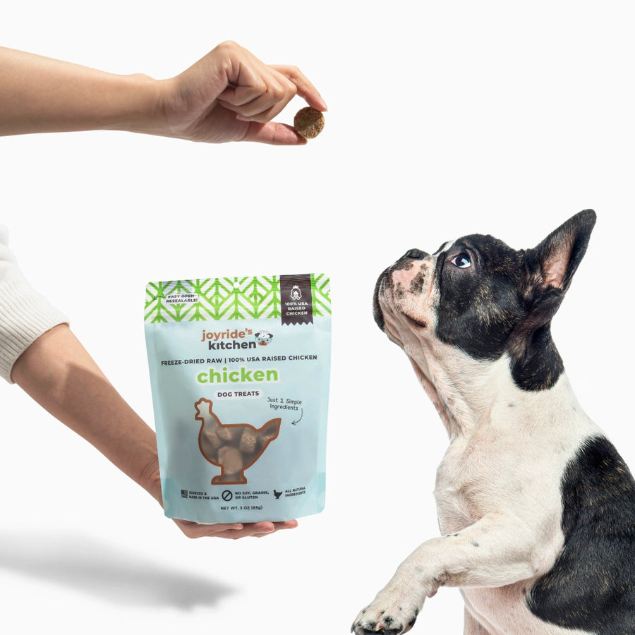 Joyride's Kitchen Premium Chicken Freeze-Dried Raw Dog Treats