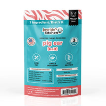 Joyride's Kitchen USA Half Pig Ears Dehydrated Dog Treats