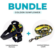 Golden Sunflower Limited Edition Joyride Premium Advanced Dog Harness 2.0 | Bundle