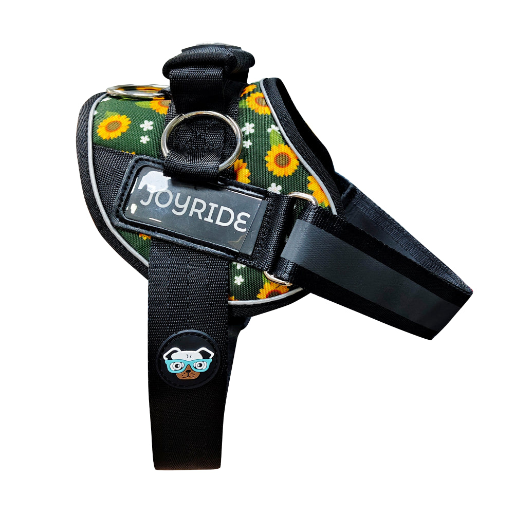Golden Sunflower Limited Edition Joyride Premium Advanced Dog Harness 2.0 | Bundle