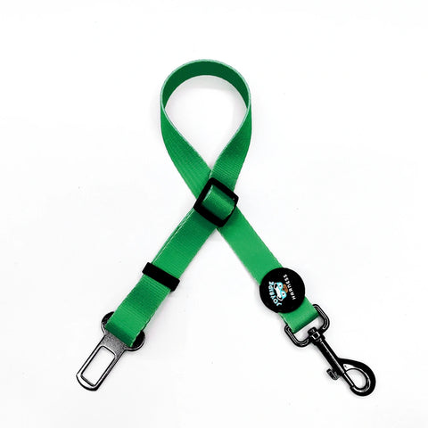 Grass Green Dog Safety Seat Belt
