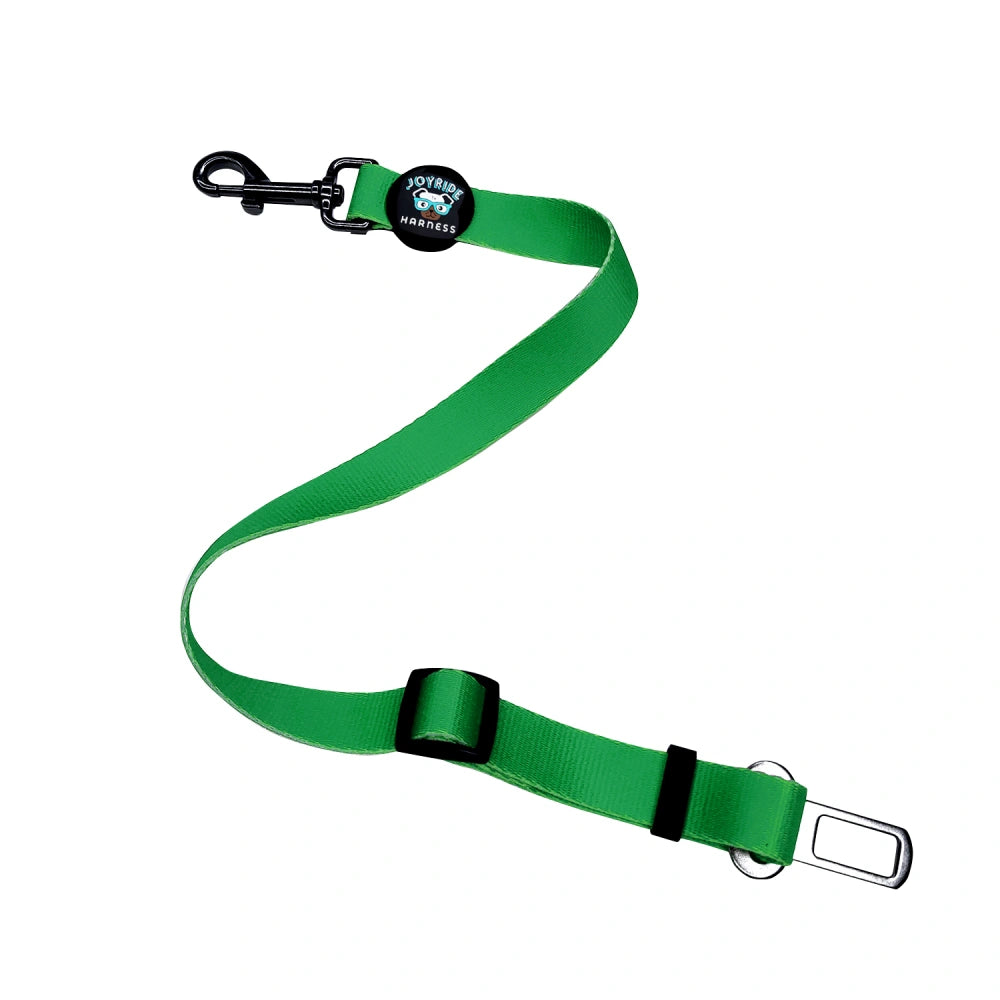 Grass Green Dog Safety Seat Belt